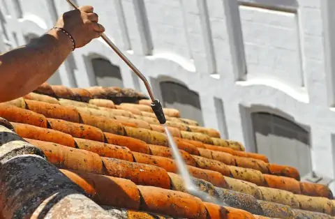 Nettoyage de toitures - La Capelle